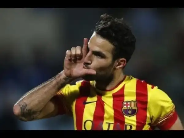 Video: Cesc Fàbregas - All 42 Goals with FC Barcelona ||HD||